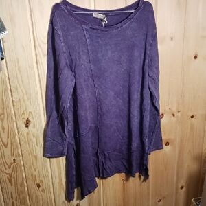 Chalet Et Ceci Asymetrical Tunic Top NWT